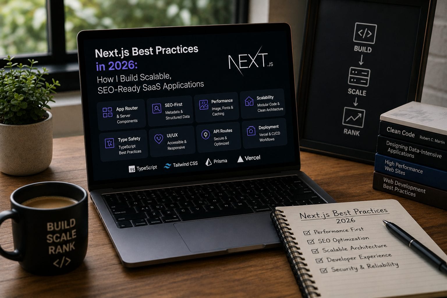 Next.js best practices 2026 - scalable SaaS architecture